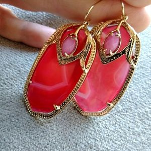Kendra Scott Red Earrings
